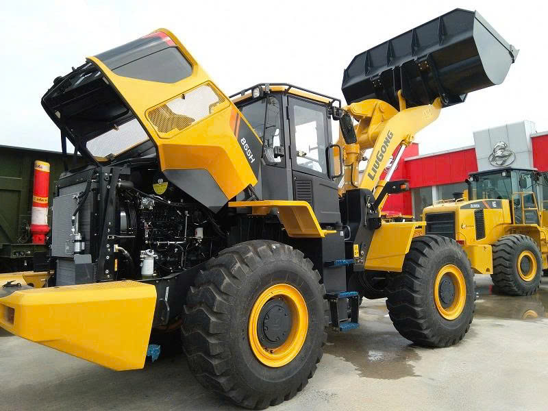 Máy Xúc Lật Liugong CLG855H Gầu 3.7m3 - Giải Pháp Tối Ưu Cho Công Trình Nặng